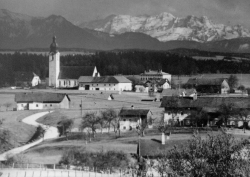 Kircheiselfing von Norden gesehen wohl in den 30er-Jahren entstanden